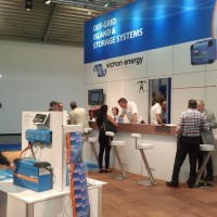 Expositor de Victron en Intersolar