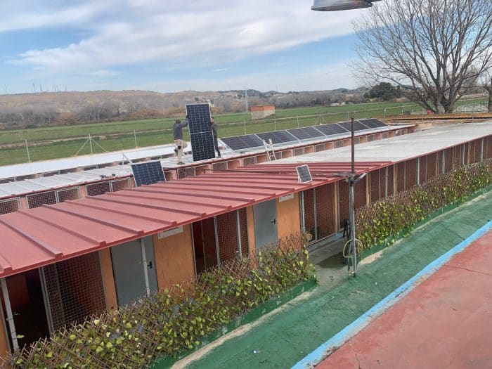 instalación solar fotovoltaica aislada