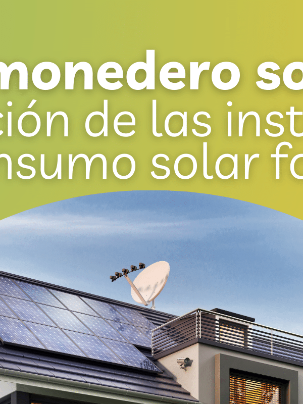 Monedero solar