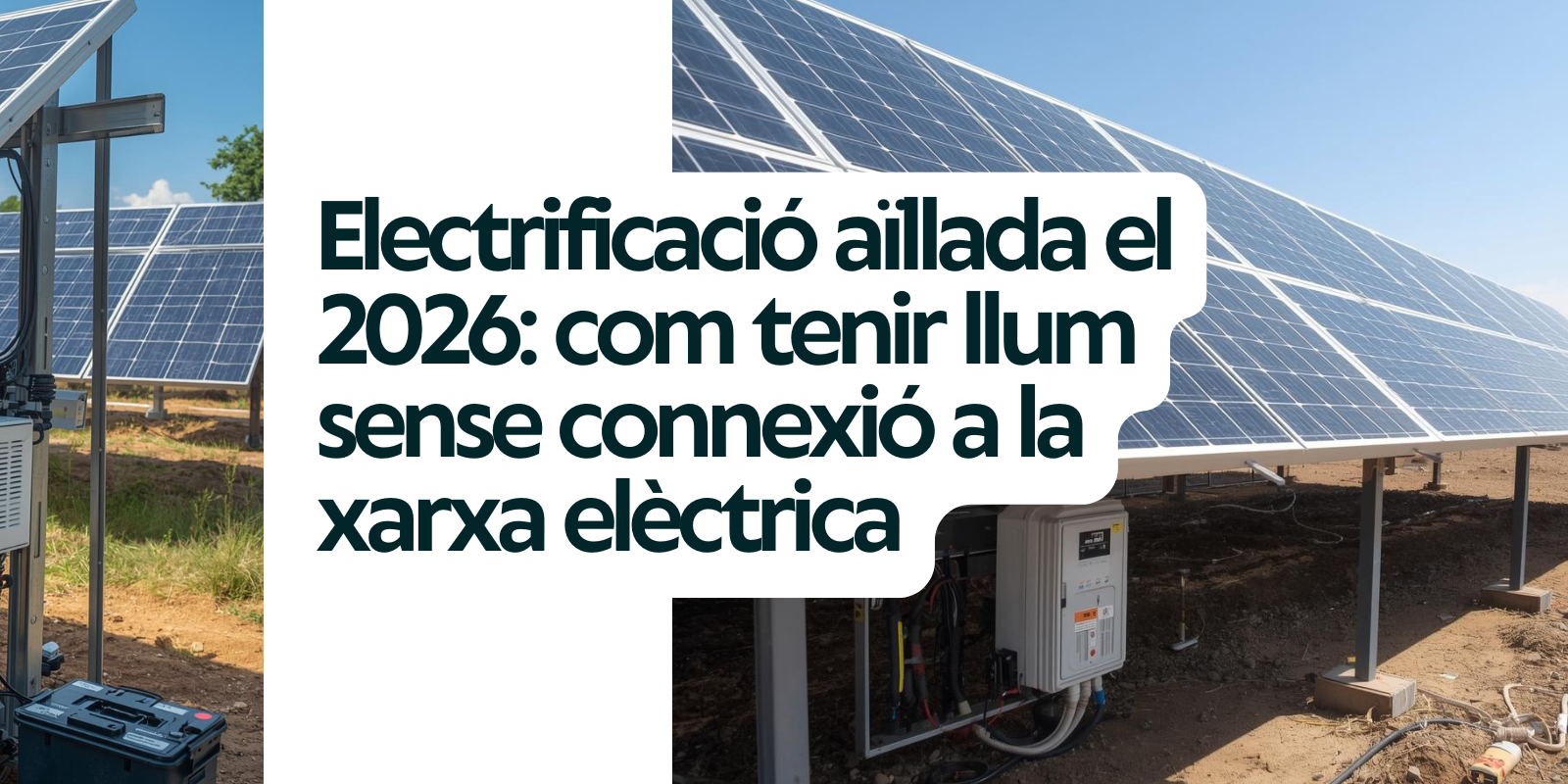 Electrificació aïllada