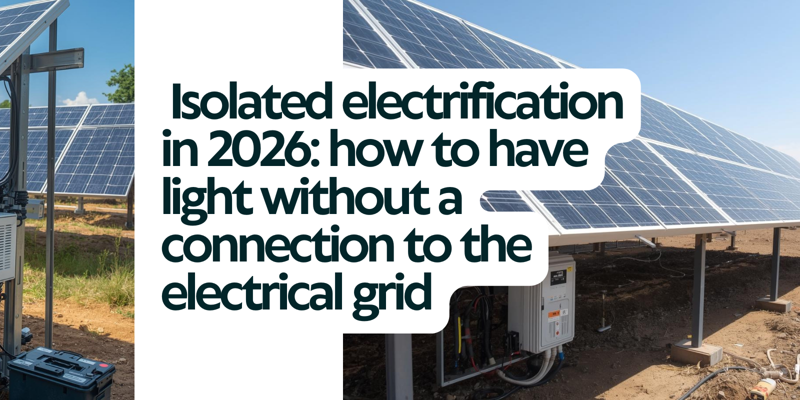 Isolated electrification