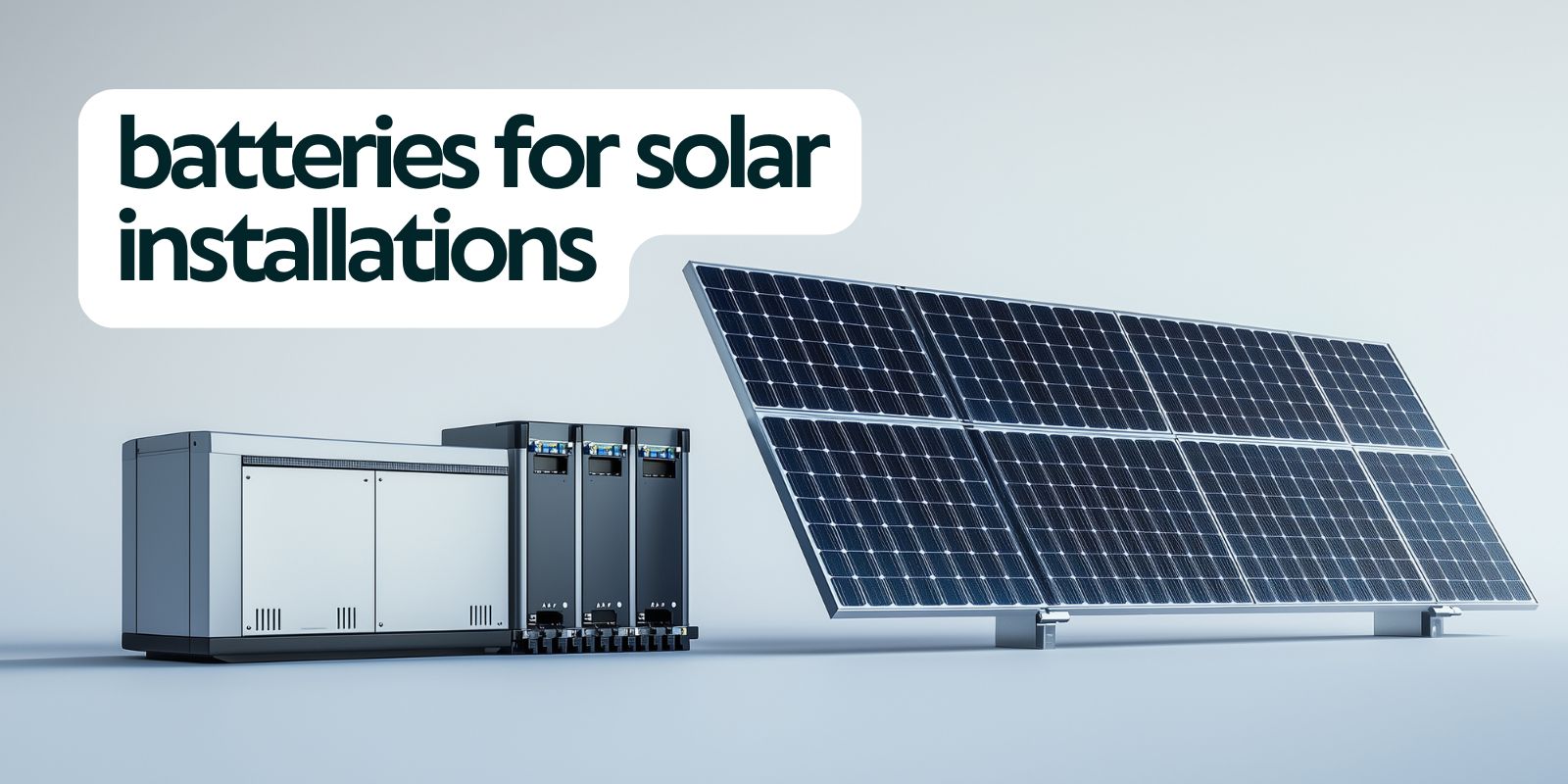 batteries for solar installations