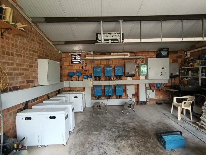 Instalación solar fotovoltaica aislada