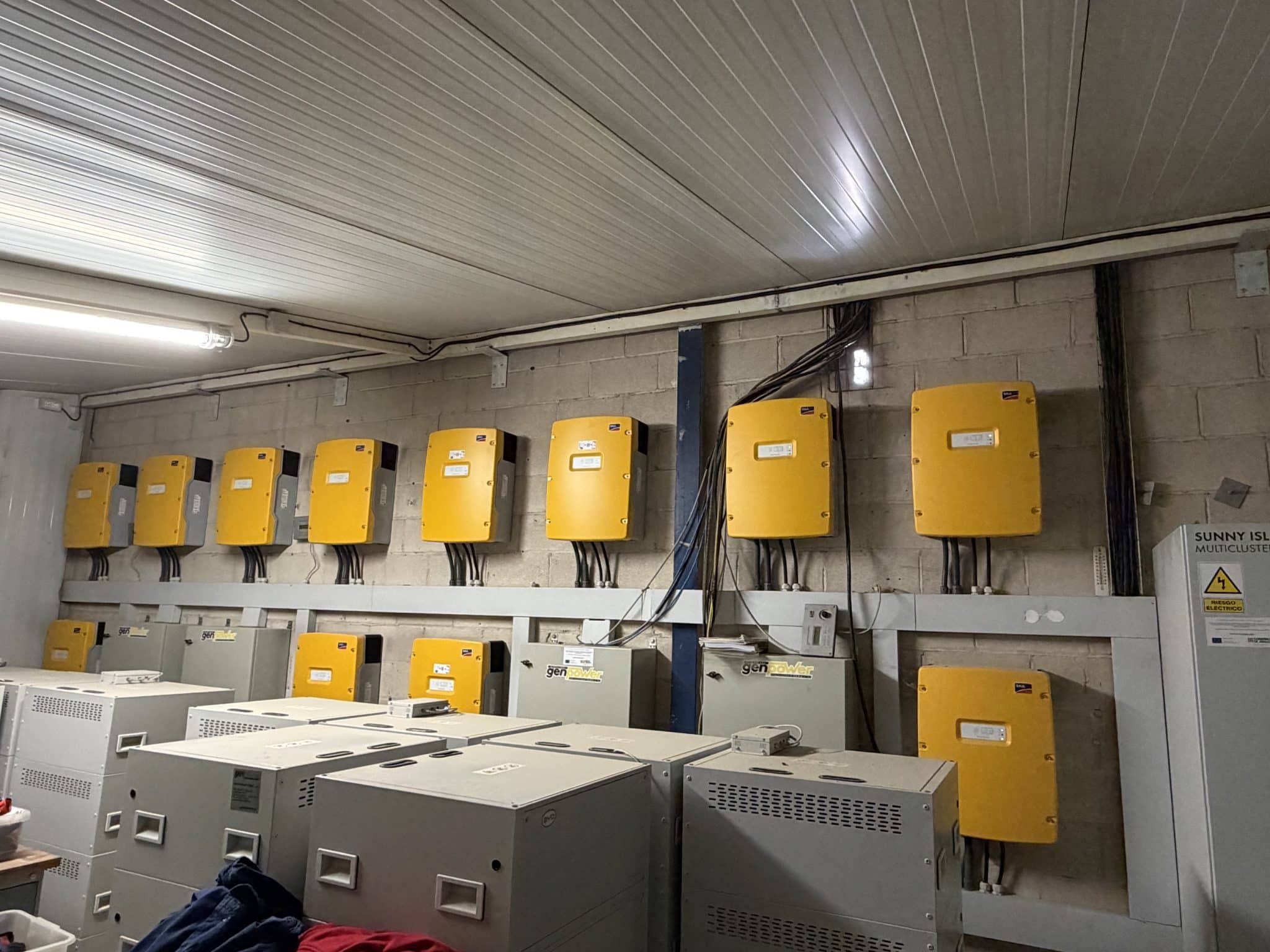 instalación solar agroindustrial